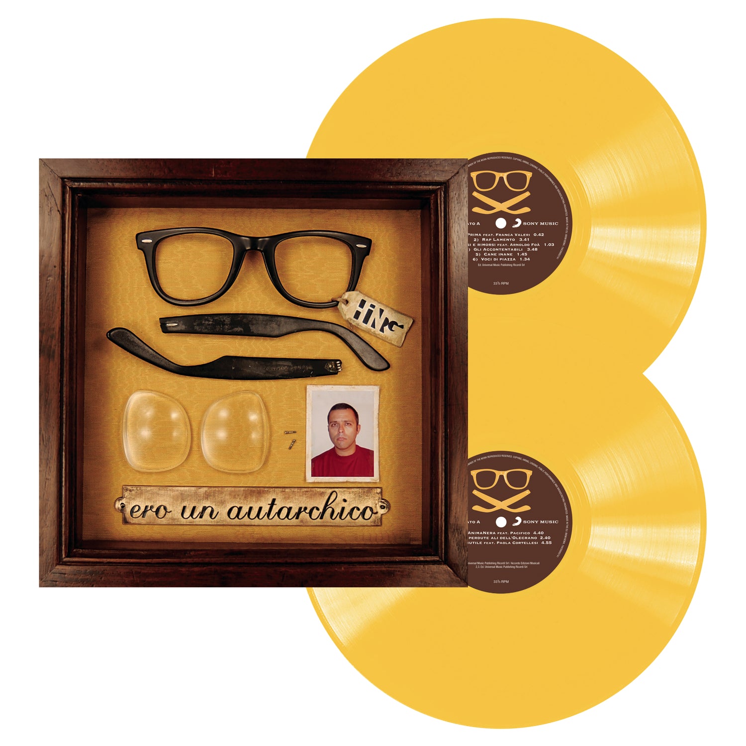 Frankie HI-NRG MC - Ero un autarchico (Yellow Vinyl, 2LP)