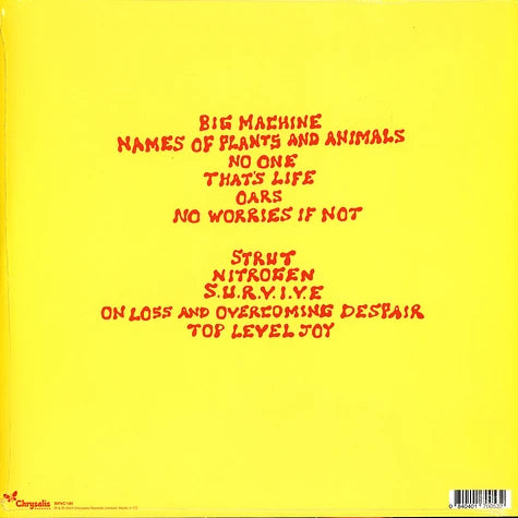 Liz Lawrence – Peanuts | Yellow Vinyl Edition | Chrysalis Records