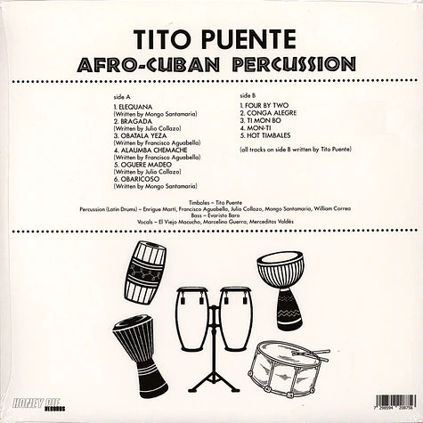 Tito Puente – Afro-Cuban Percussion | Honey Pie Records | Latin Jazz