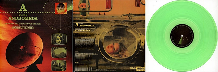 Mario Migliardi – A come Andromeda (OST) | Vinile Clear Acid Green | RSD 2025
