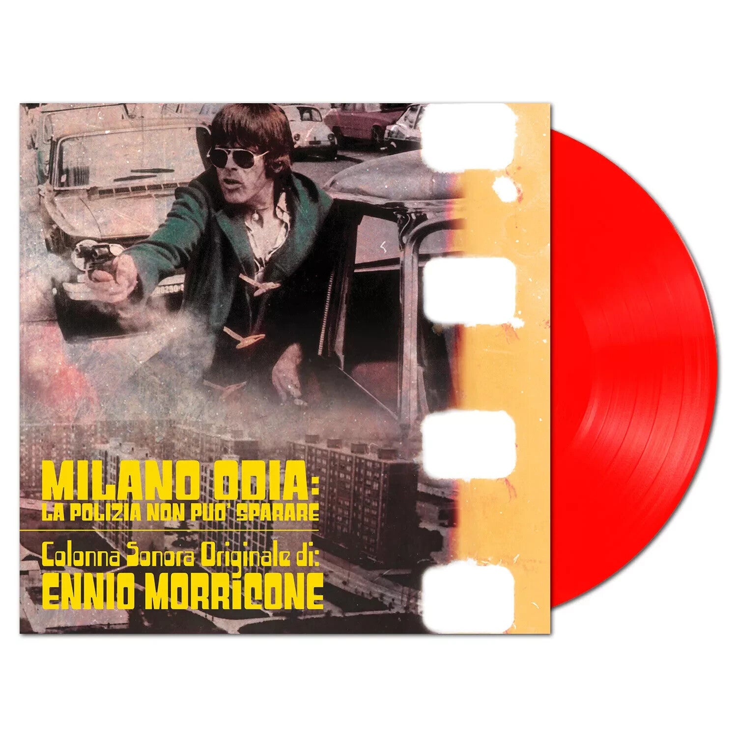 Ennio Morricone – Milano Odia: La Polizia Non Può Sparare (OST) | Clear Red Vinyl | BTF 2014