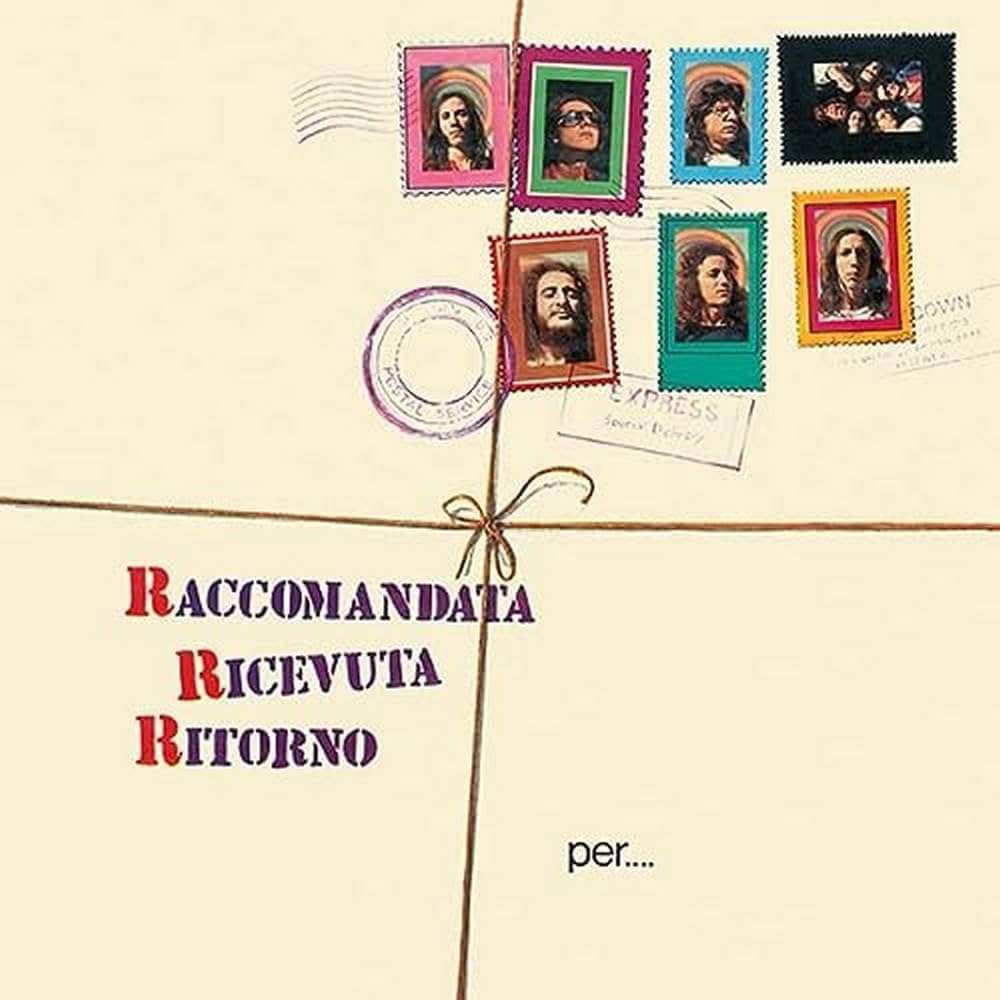 Raccomandata Ricevuta Ritorno – per.... | Clear Transparent Vinyl 180gr
