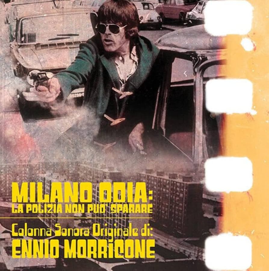 Ennio Morricone – Milano Odia: La Polizia Non Può Sparare (OST) | Clear Red Vinyl | BTF 2014
