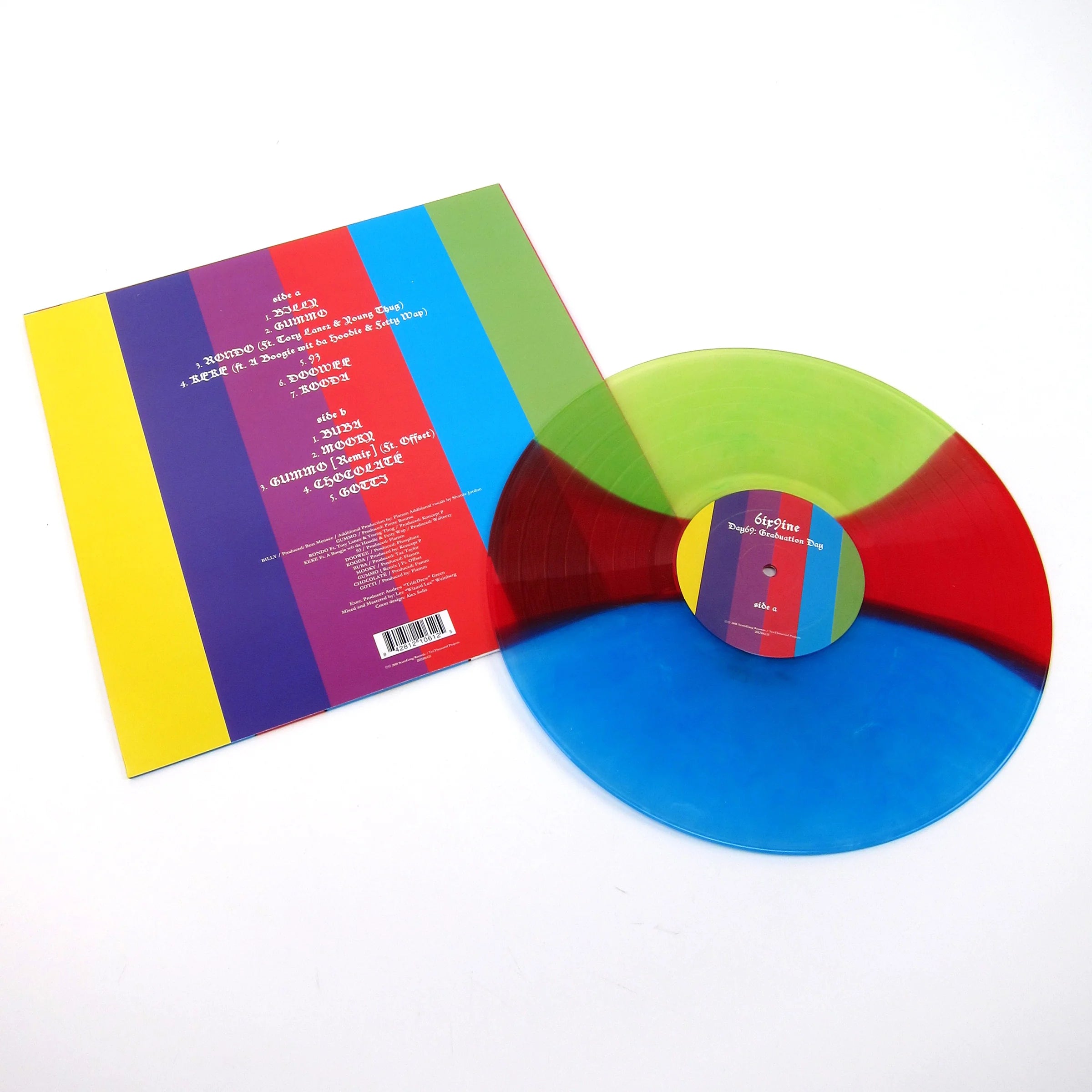 6ix9ine - Day69: Graduation Day (Vinile LP Tri-Color Limited Edition)