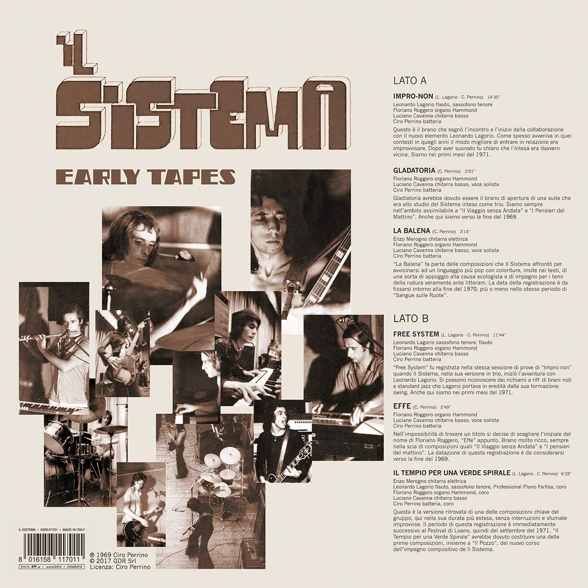 Il Sistema - Early Tapes (Vinile LP + Bonus CD, Special Edition)