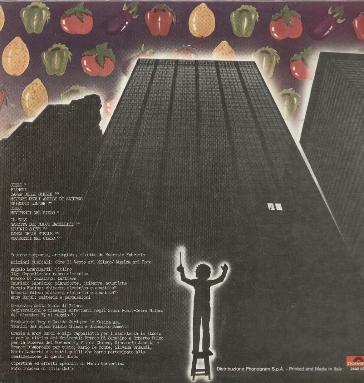 Maurizio Fabrizio – Movimenti nel cielo | Limited Edition Deluxe Silver LP