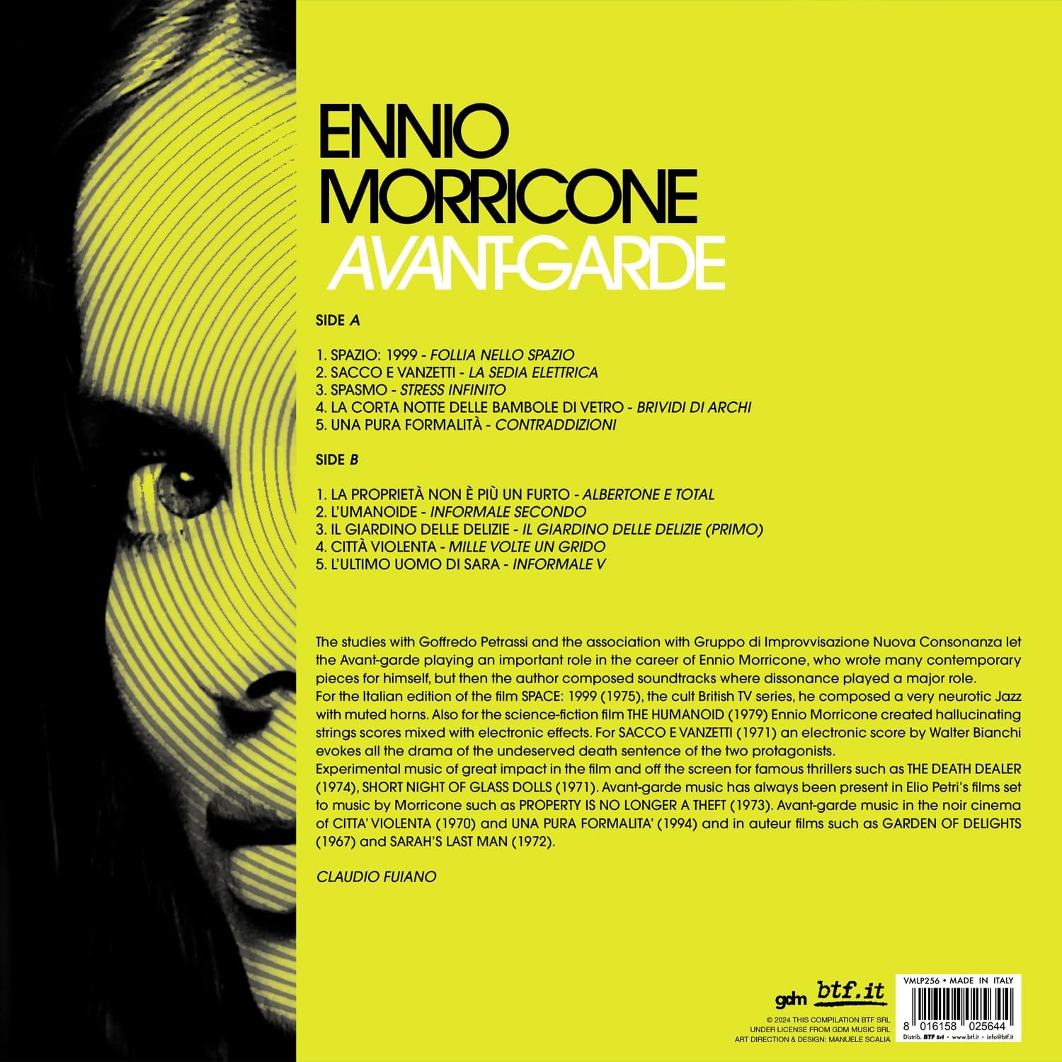 Ennio Morricone - Avant-Garde (Vinile Verde Acido Trasparente)