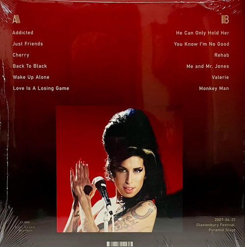 Amy Winehouse - Glastonbury 2007 (Vinile LP - Live Recording)