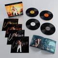 Ultimo Live Stadi 2024 – Box quadruplo aperto con 4 LP, 4 copertine e booklet fotografico