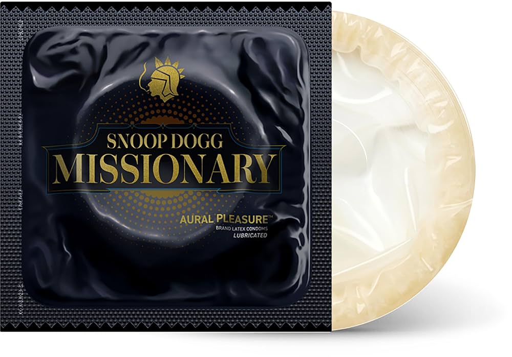 Copertina di Snoop Dogg Missionary con il disco picture disc visibile