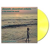 Retro copertina Alessandro Alessandroni A Trip Around the World SAAR 2021 - tracklist completa Facciata A e B su sfondo bianco, barcode, logo SAAR Records e btf.it in basso, note Originally released in 1973 on Stella Records LPS 6130