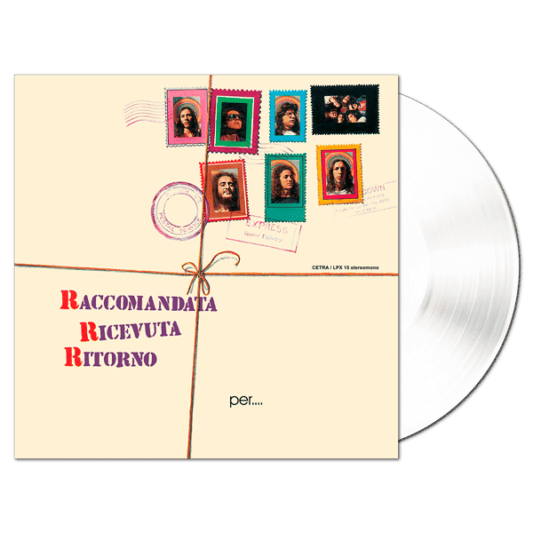 Raccomandata Ricevuta Ritorno – per.... | Clear Transparent Vinyl 180gr
