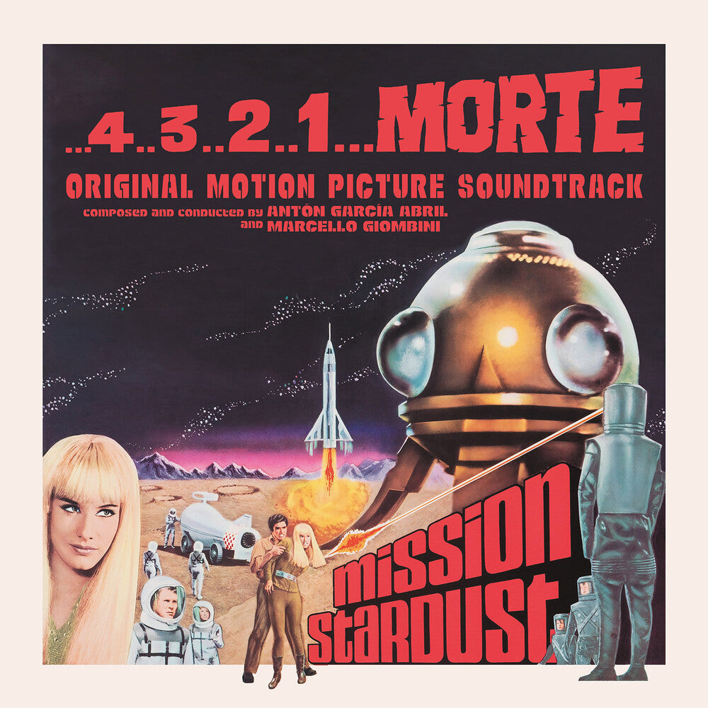 Antón García Abril & Marcello Giombini - ...4..3..2..1...Morte (Mission Stardust) (Vinile Rosso Trasparente)