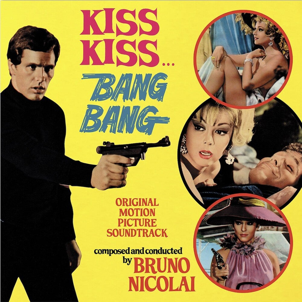 Bruno Nicolai – Kiss Kiss... Bang Bang (OST) | Clear Yellow Vinyl | RSD 2025