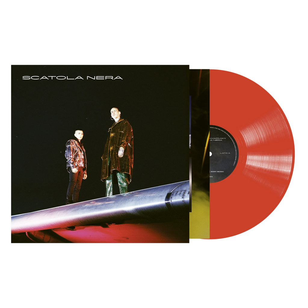 Scatola Nera di Gemitaiz e MadMan con disco in vinile rosso