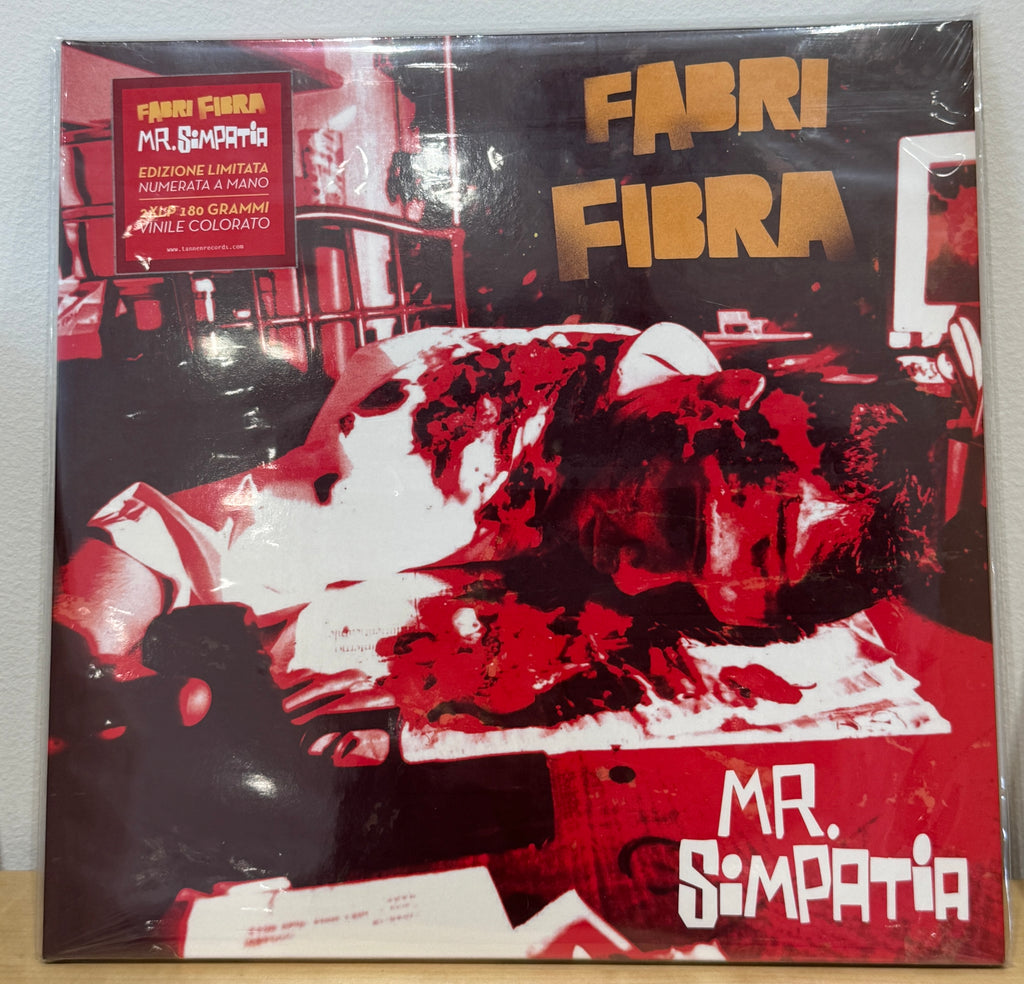 Copertina di Mr. Simpatia con adesivo Tannen Records per edizione limitata 2LP 180 grammi