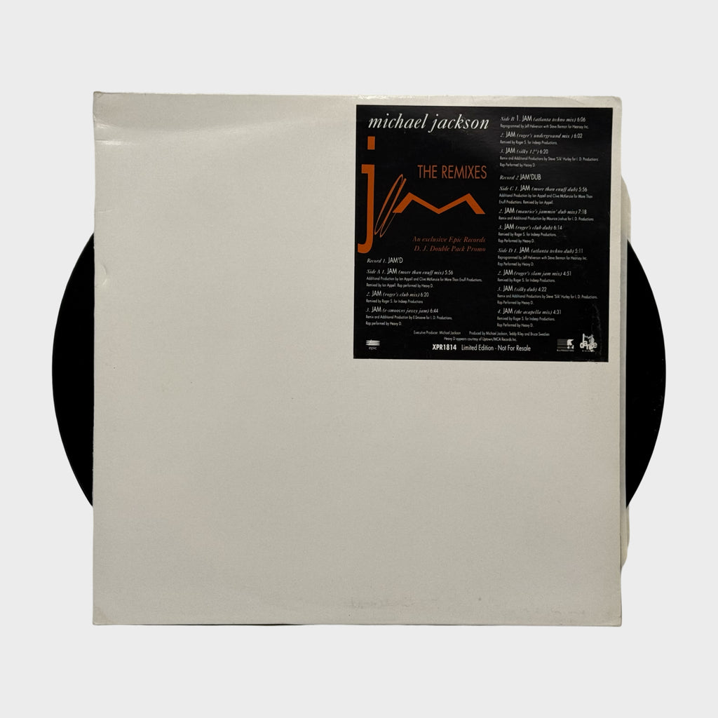 Michael Jackson – Jam (The Remixes) | Exclusive DJ Double Pack Promo | 2x12" UK 1992