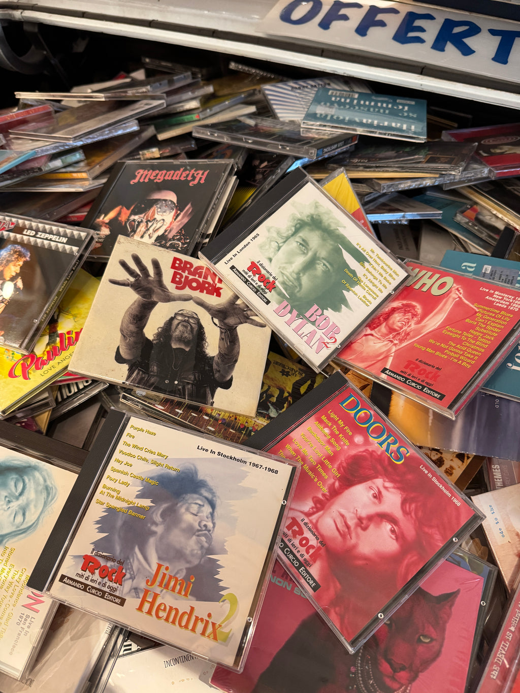 Pack Stock 50 CD Misti - Mystery Box Rock, Metal & Live Rarities
