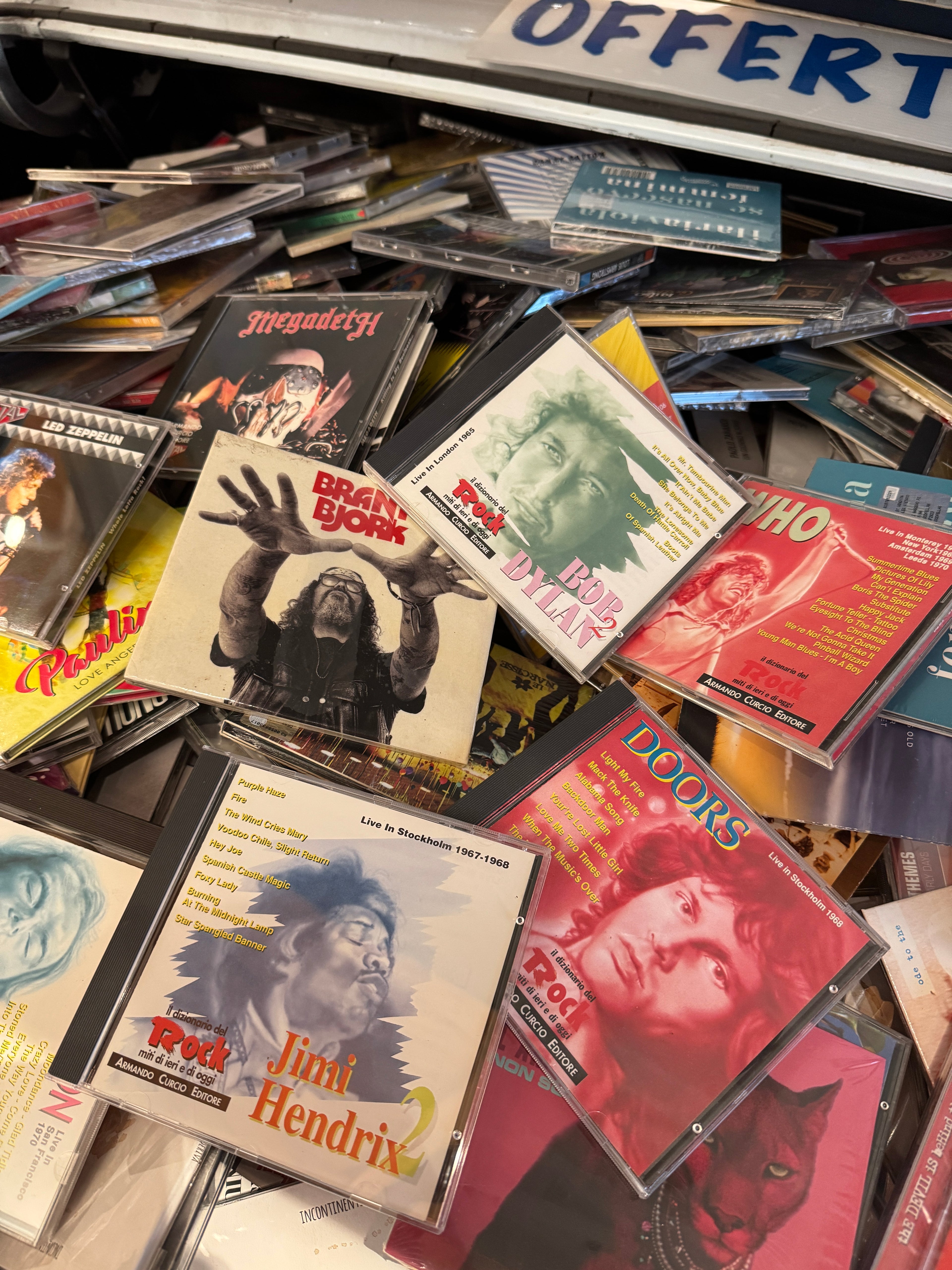 Pack Stock 50 CD Misti - Mystery Box Rock, Metal & Live Rarities