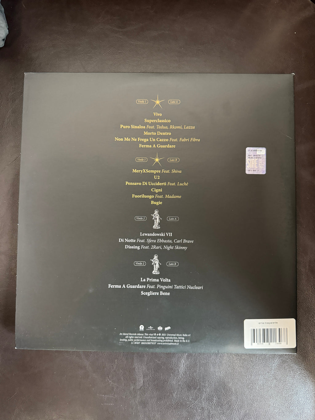 Ernia - Gemelli (Ascendente Milano) (2LP Vinile Trasparente)