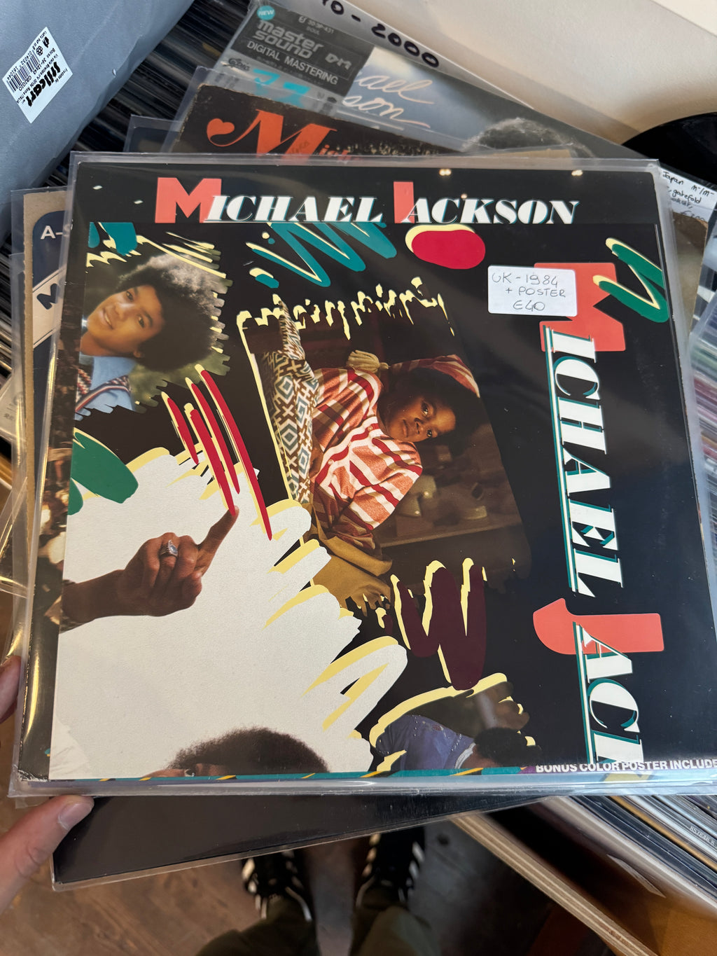 Michael Jackson – Farewell My Summer Love | LP Originale UK/EU 1984 + Poster | Motown