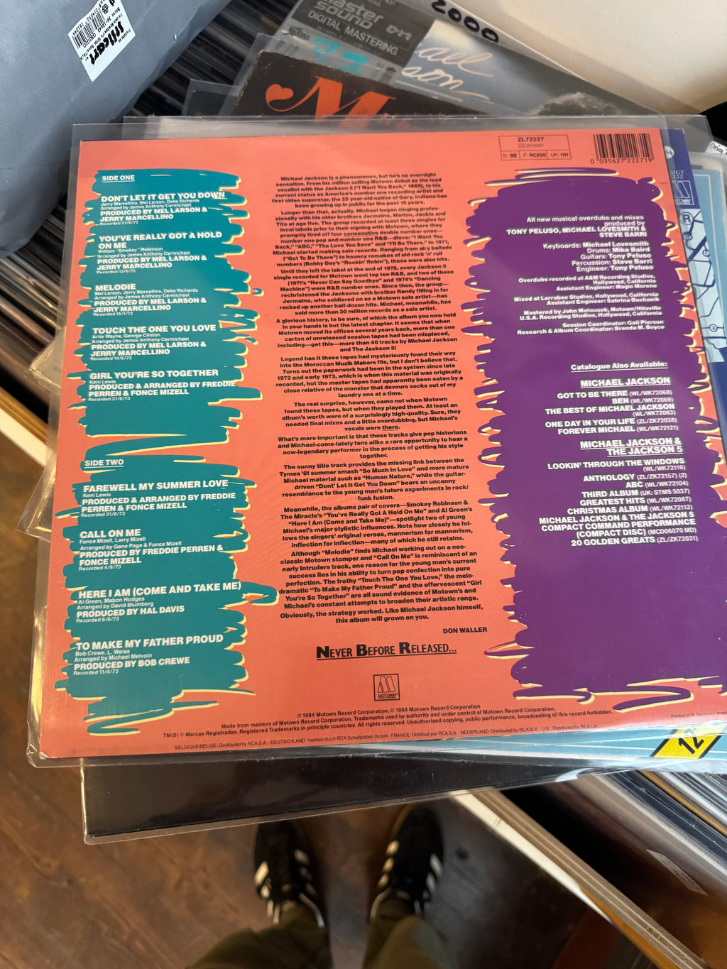 Michael Jackson – Farewell My Summer Love | LP Originale UK/EU 1984 + Poster | Motown