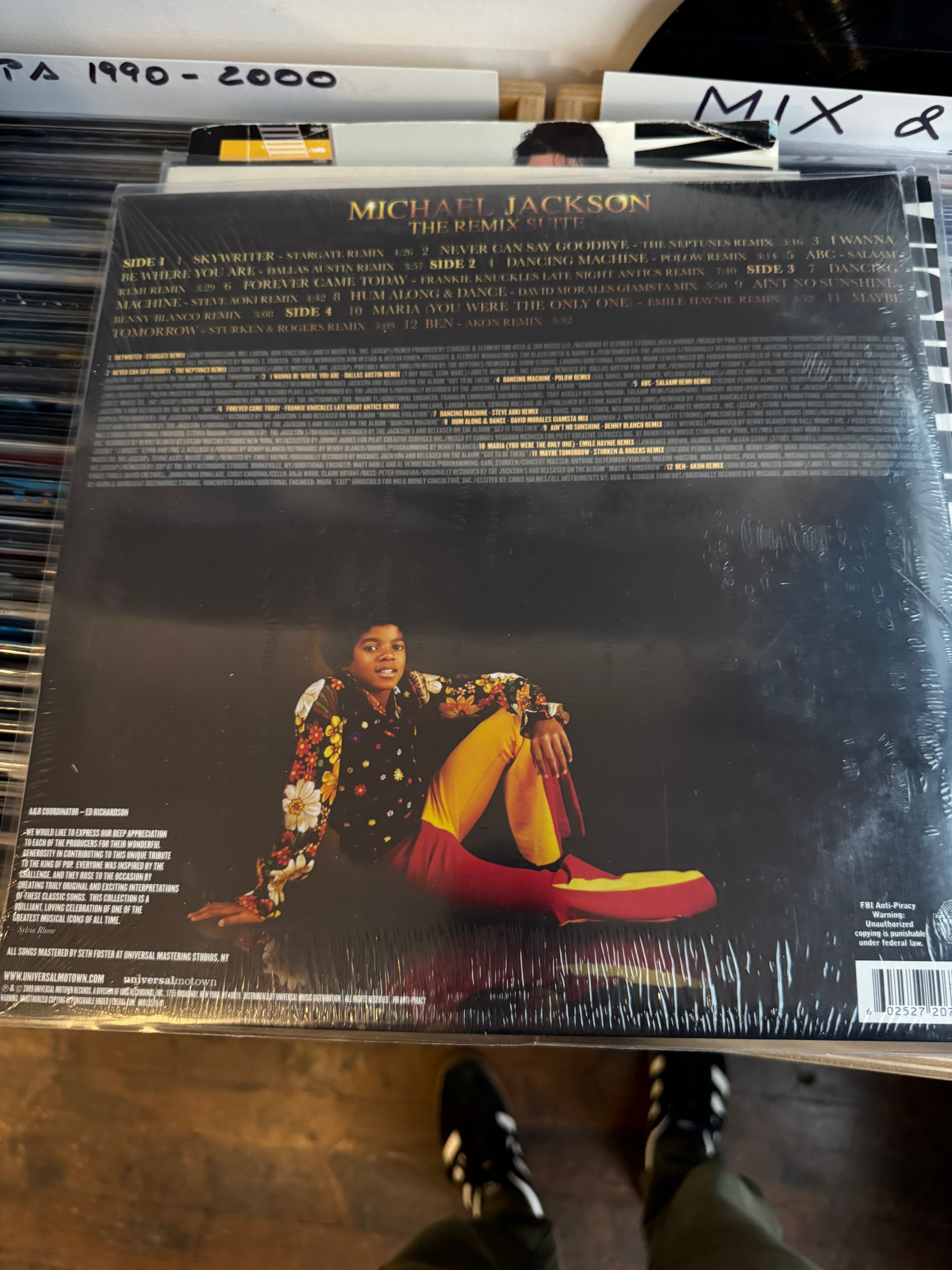 Michael Jackson – The Remix Suite | Universal Motown | Doppio LP 2009 | SIGILLATO