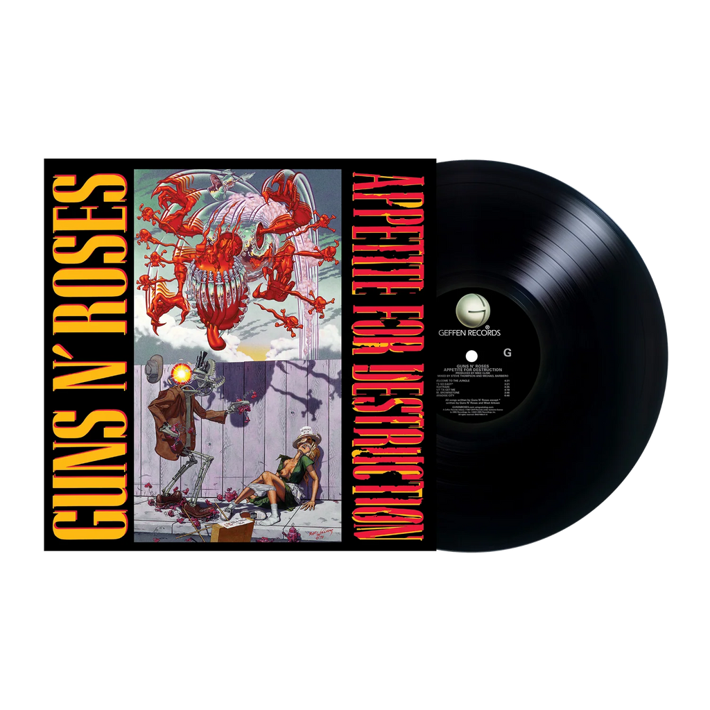 Guns N' Roses – Appetite for Destruction | Geffen | LP Prima Stampa Europea 1987