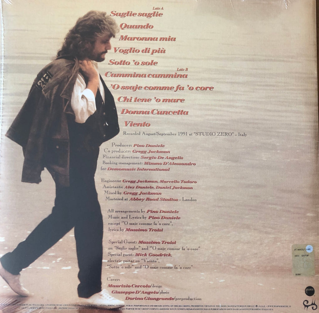 Pino Daniele - Sotto 'o sole (Vinile LP, Edizione De Agostini)