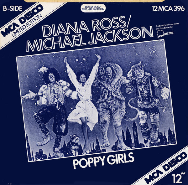 Diana Ross & Michael Jackson – Ease On Down The Road | 12" Disco Single UK 1978 | The Wiz