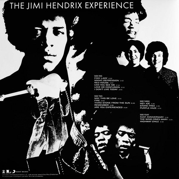 Jimi Hendrix - Are You Experienced (Doppio Vinile LP, Edizione De Agostini)