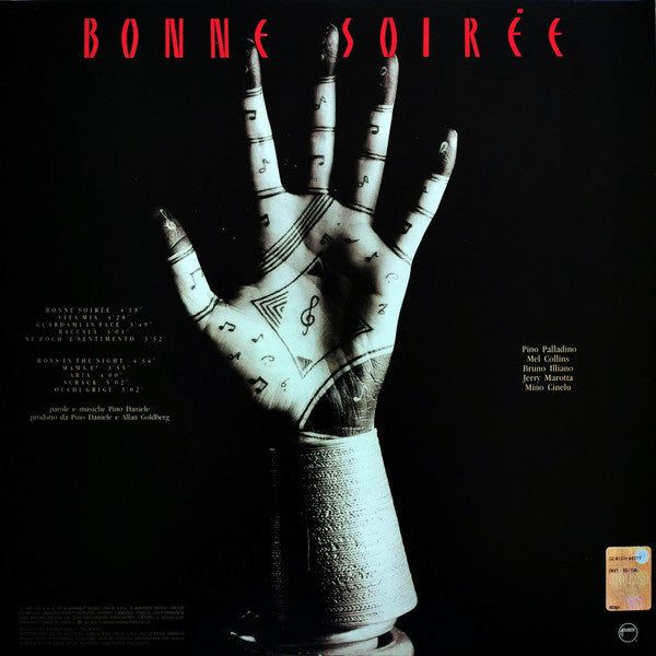 Pino Daniele - Bonne Soirée (Vinile LP, Edizione De Agostini)