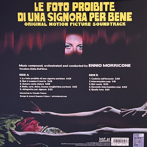 Ennio Morricone - Le Foto Proibite Di Una Signora Per Bene (Vinile Rosa Trasparente)