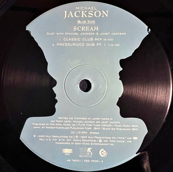 Michael Jackson – Scream / Childhood | 12" Single The Remixes | Epic Records 1995