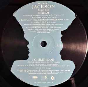 Michael Jackson – Scream / Childhood | 12" Single The Remixes | Epic Records 1995