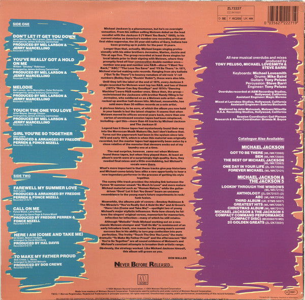 Michael Jackson – Farewell My Summer Love | LP Originale UK/EU 1984 + Poster | Motown