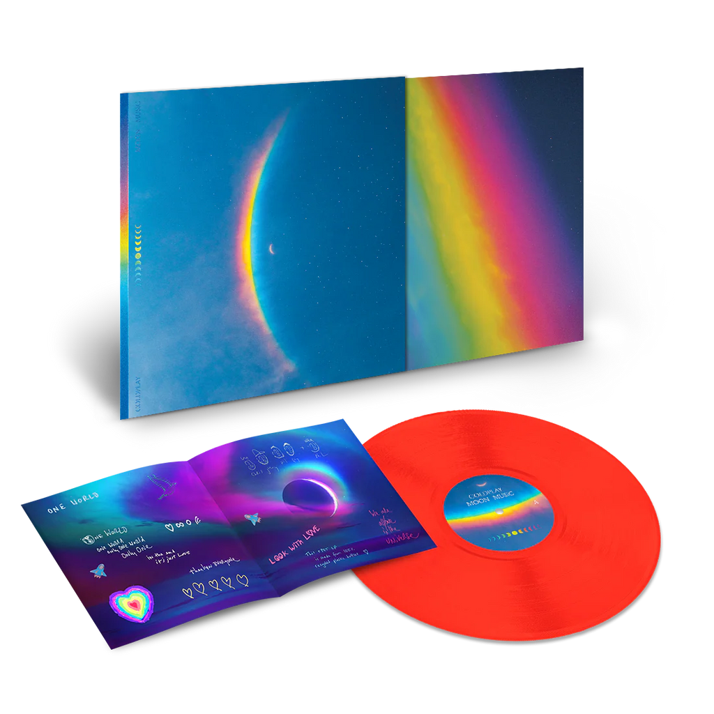 Coldplay - Moon Music (Limited First Edition - Translucent Red EcoRecord LP)