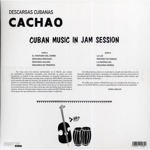 Cachao – Cuban Music In Jam Session | Descargas Cubanas | Honey Pie Records