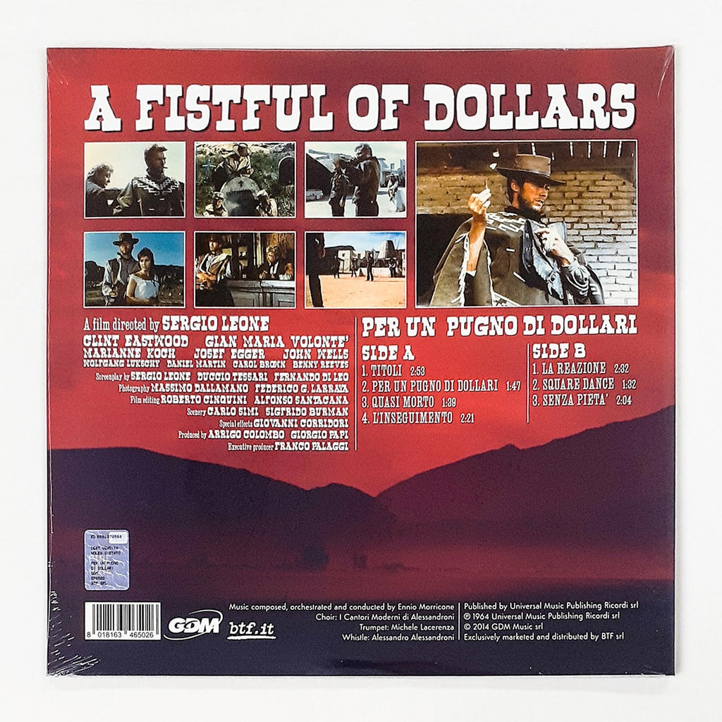 Ennio Morricone – Per un pugno di dollari (OST) | Red Canyon Coloured Vinyl