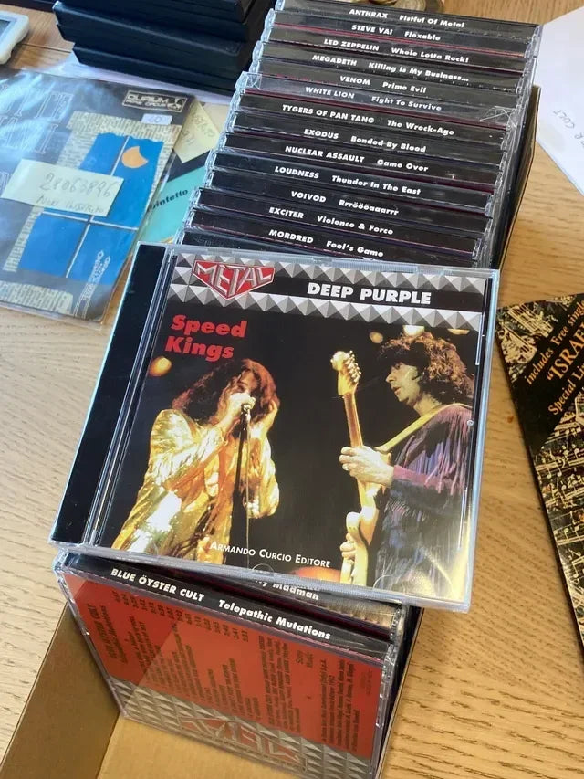 Pack Completo 29 CD Metal - Collana "Armando Curcio Editore" + Poster Originale