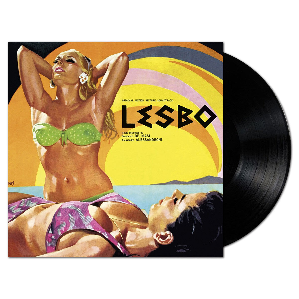 Francesco De Masi & Alessandro Alessandroni – Lesbo (OST) | Vinile 180gr