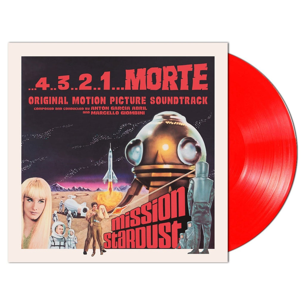 Antón García Abril & Marcello Giombini - ...4..3..2..1...Morte (Mission Stardust) (Vinile Rosso Trasparente)