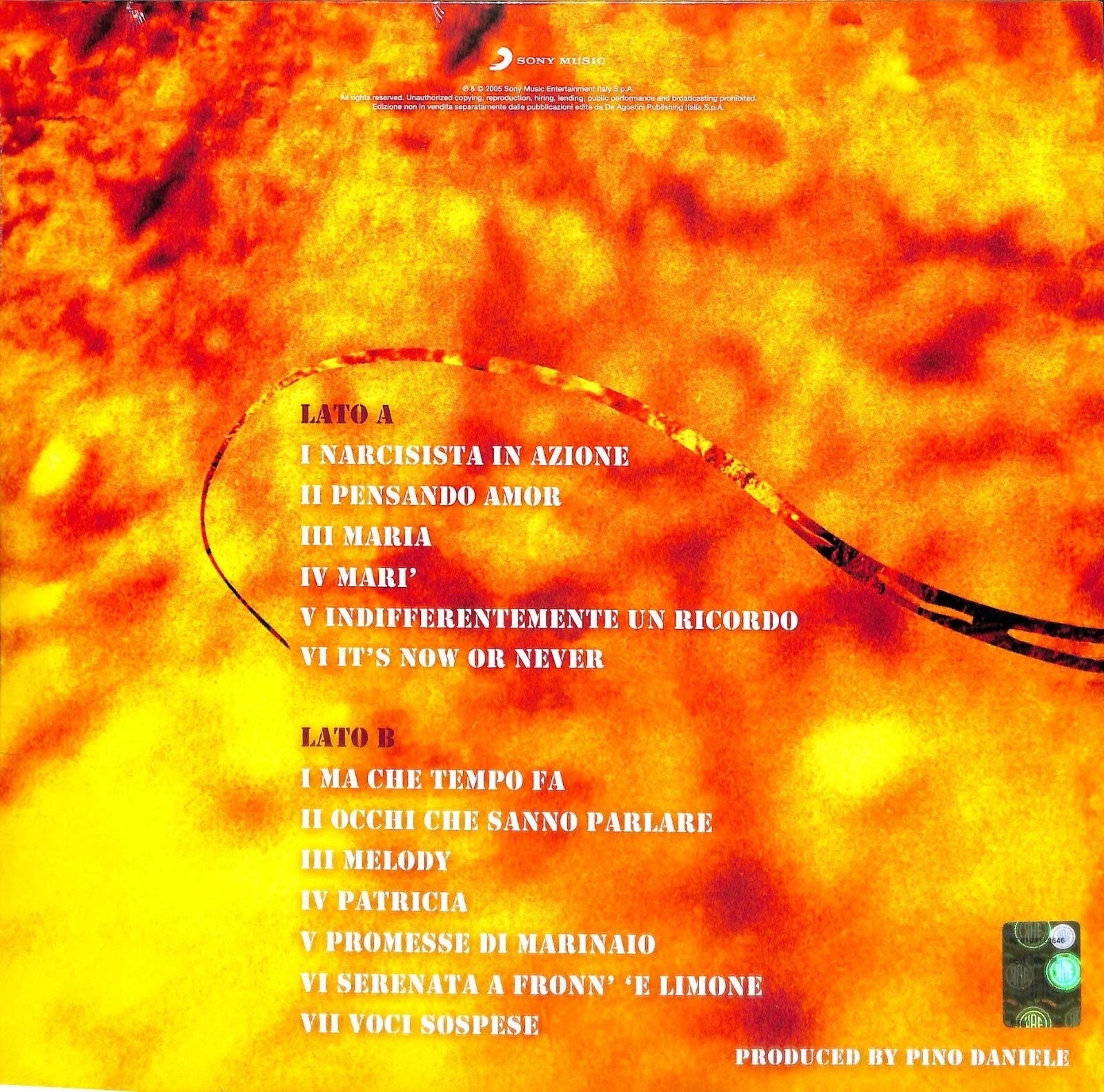 Pino Daniele - Iguana Cafè (Vinile LP, Edizione De Agostini)