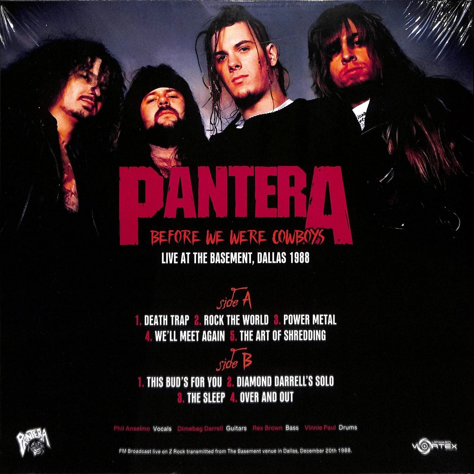 Pantera - Before We Were Cowboys (The Basement, Dallas 1988) (Vinile LP, Live Recording)