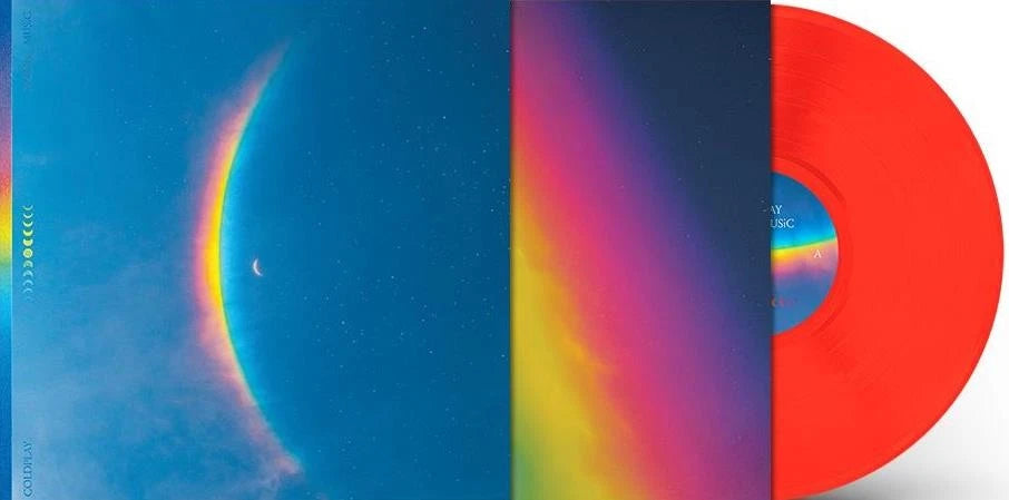 Coldplay - Moon Music (Limited First Edition - Translucent Red EcoRecord LP)
