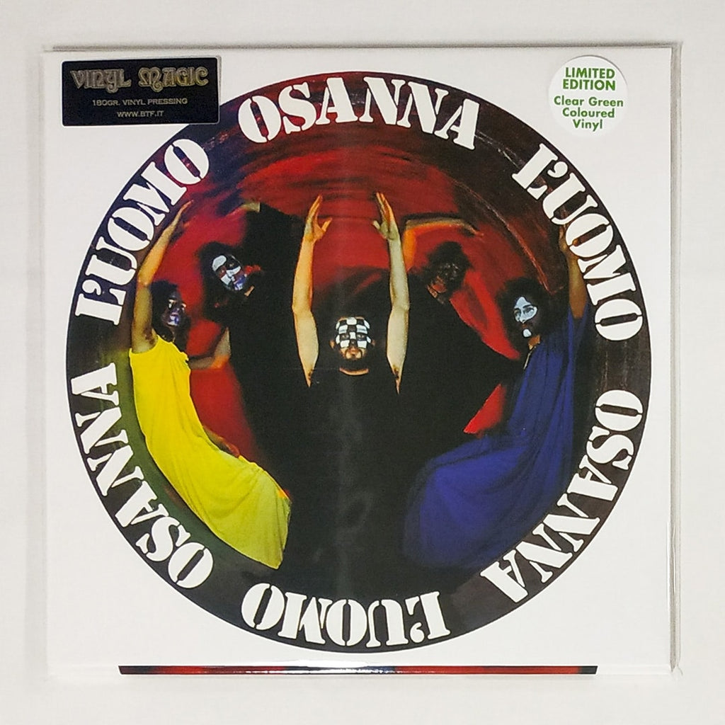Osanna – L'uomo | Clear Green Vinyl 180gr | Limited Edition BTF