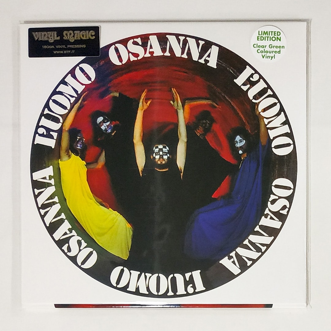 Osanna – L'uomo | Clear Green Vinyl 180gr | Limited Edition BTF