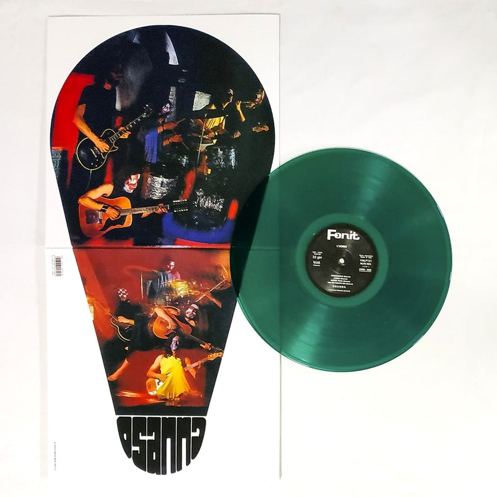 Osanna – L'uomo | Clear Green Vinyl 180gr | Limited Edition BTF