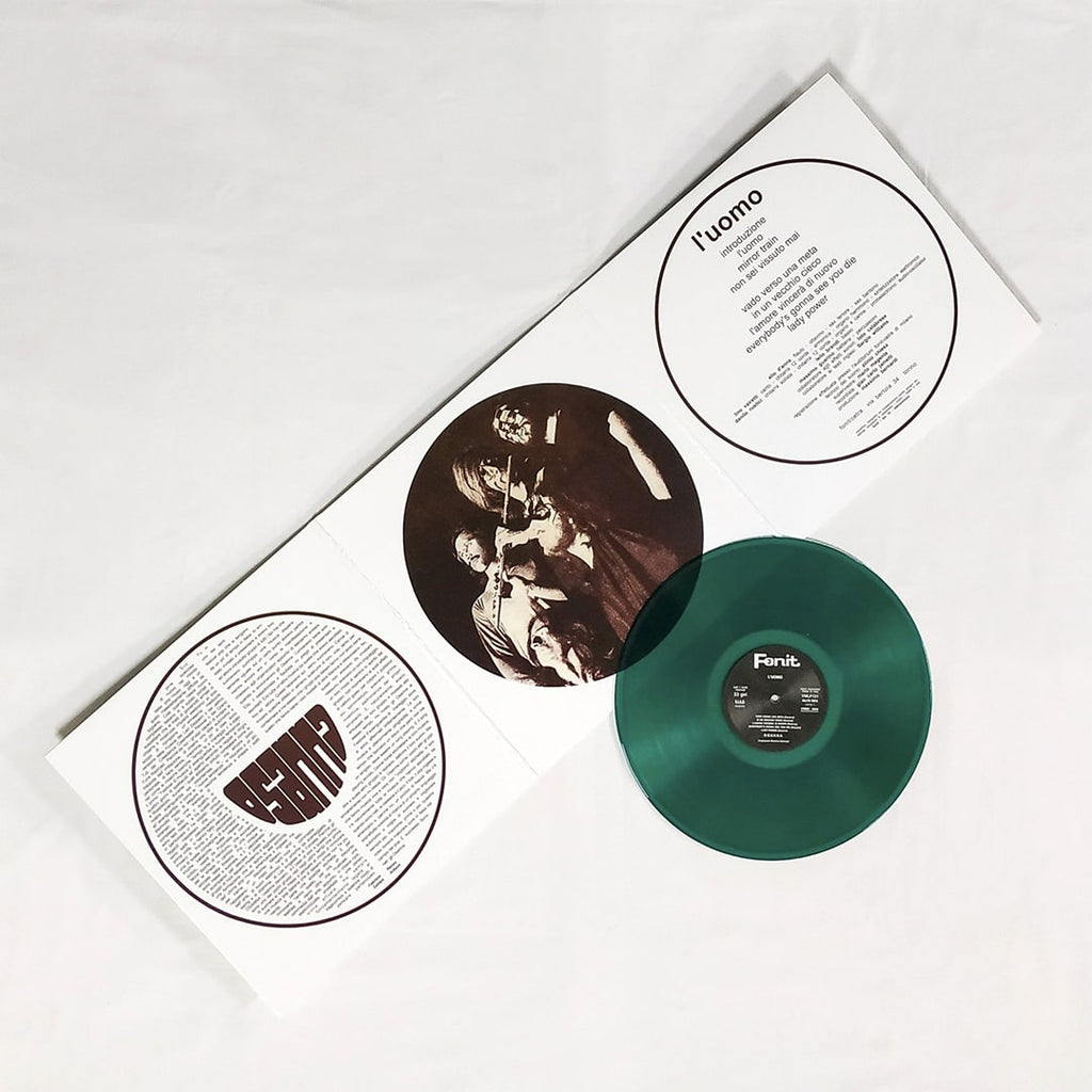 Osanna – L'uomo | Clear Green Vinyl 180gr | Limited Edition BTF