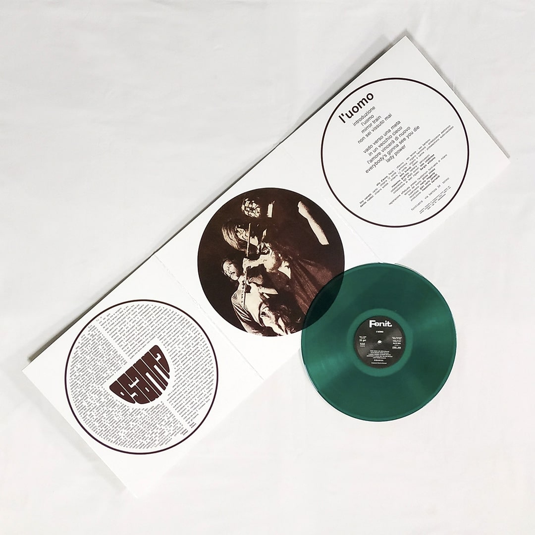 Osanna – L'uomo | Clear Green Vinyl 180gr | Limited Edition BTF